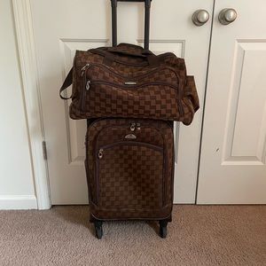 Carry on luggage set. Two piece
